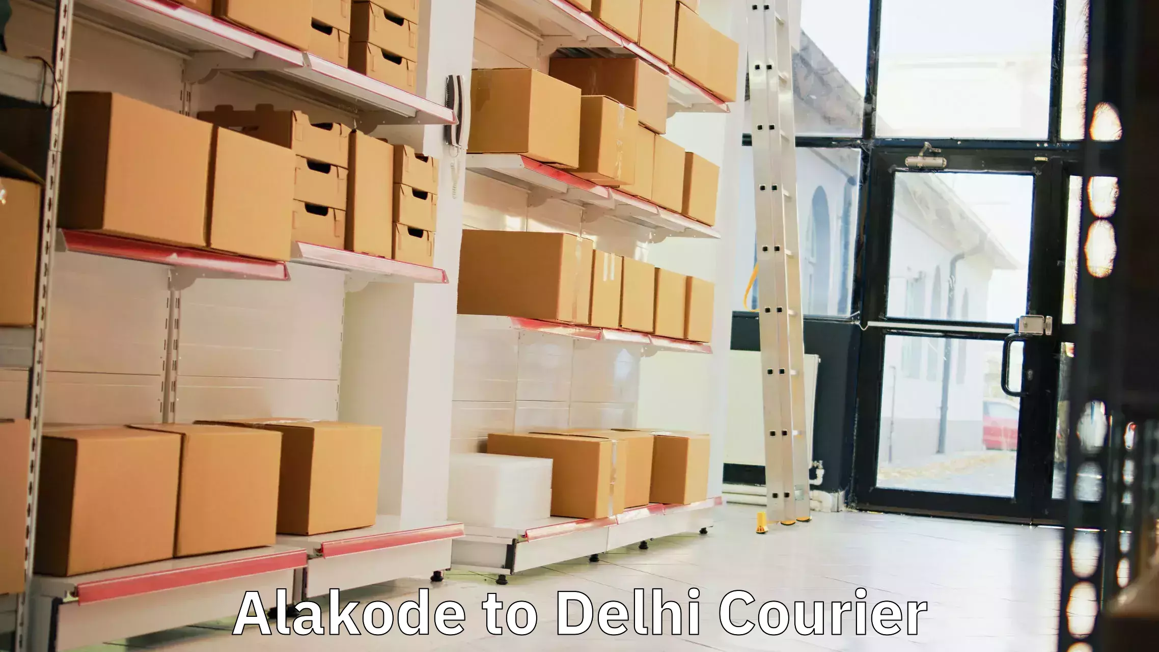 Dynamic courier services Alakode to East Delhi