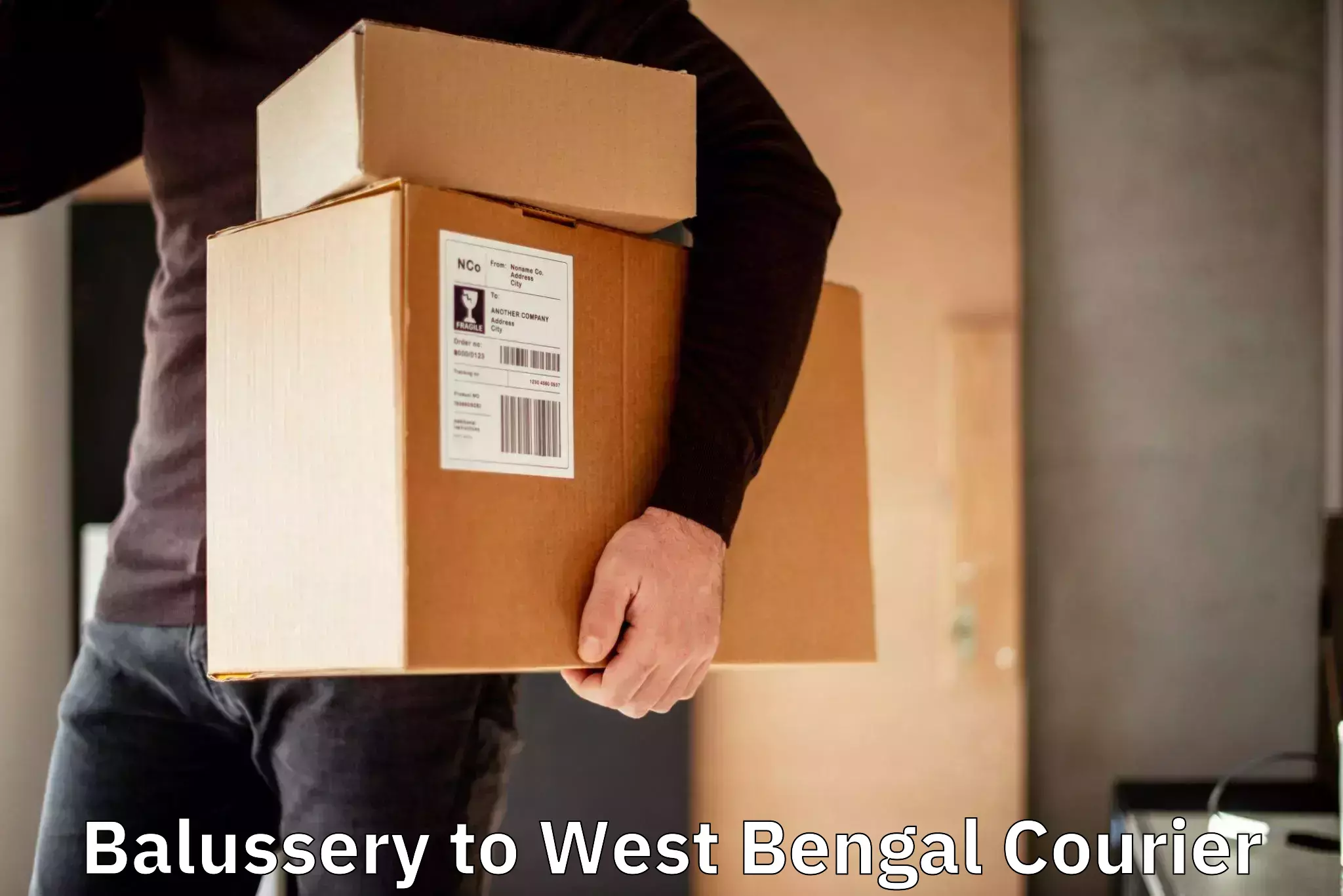 Package delivery network Balussery to West Bengal