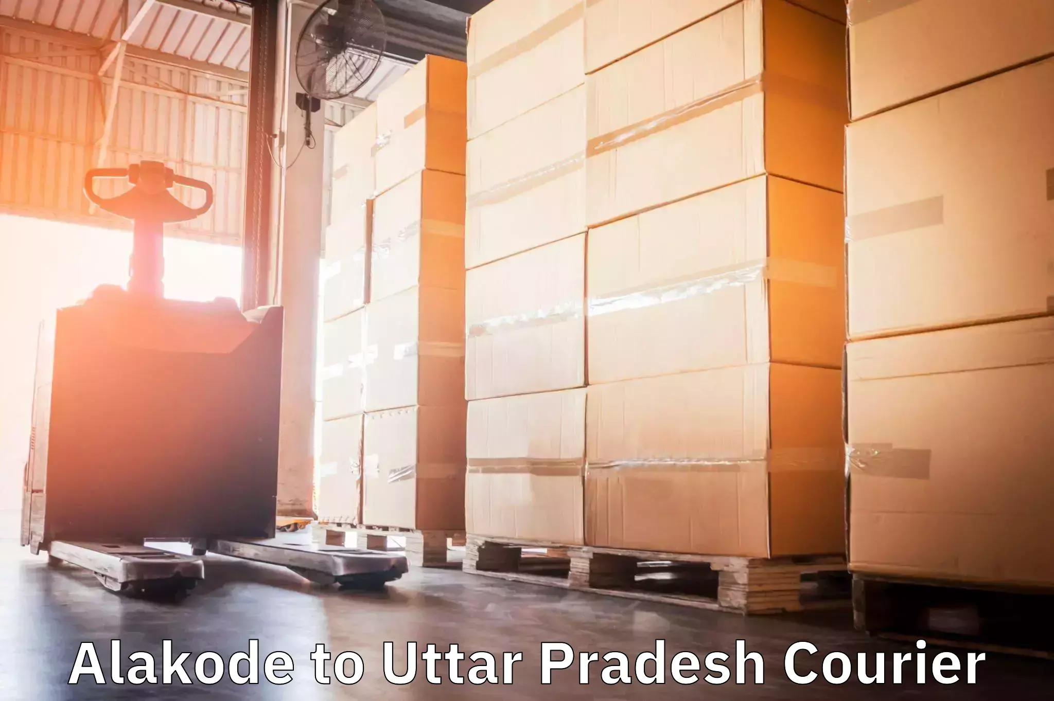 Discount courier rates Alakode to Hathras