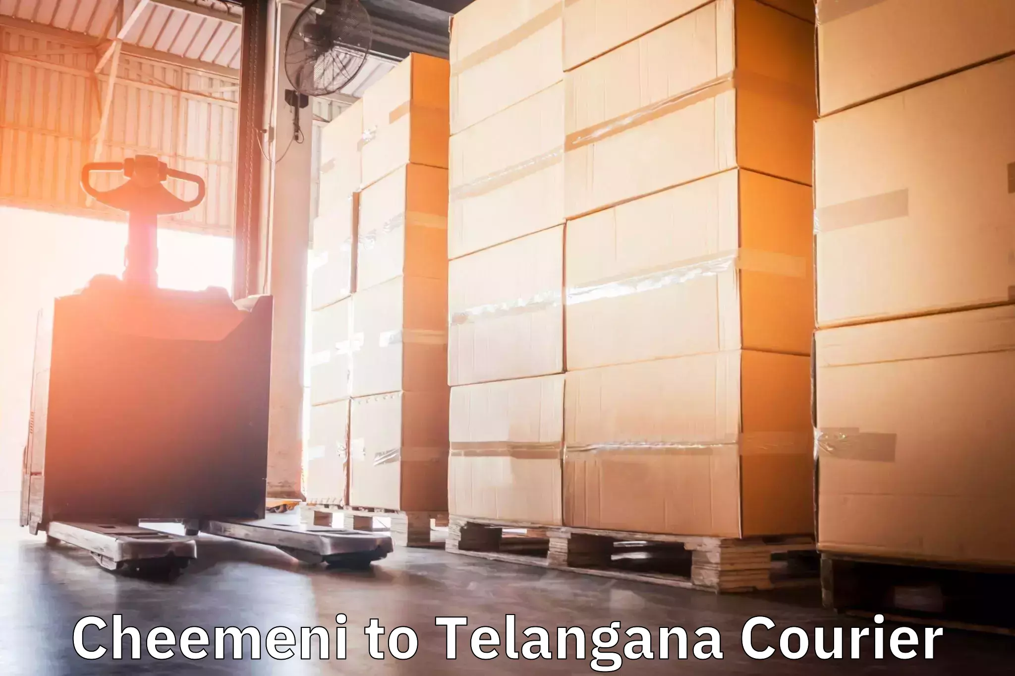 Quality courier partnerships Cheemeni to Telangana