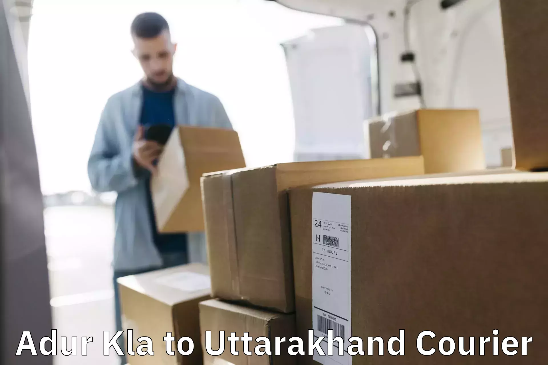 Next-generation courier services Adur Kla to Uttarkashi