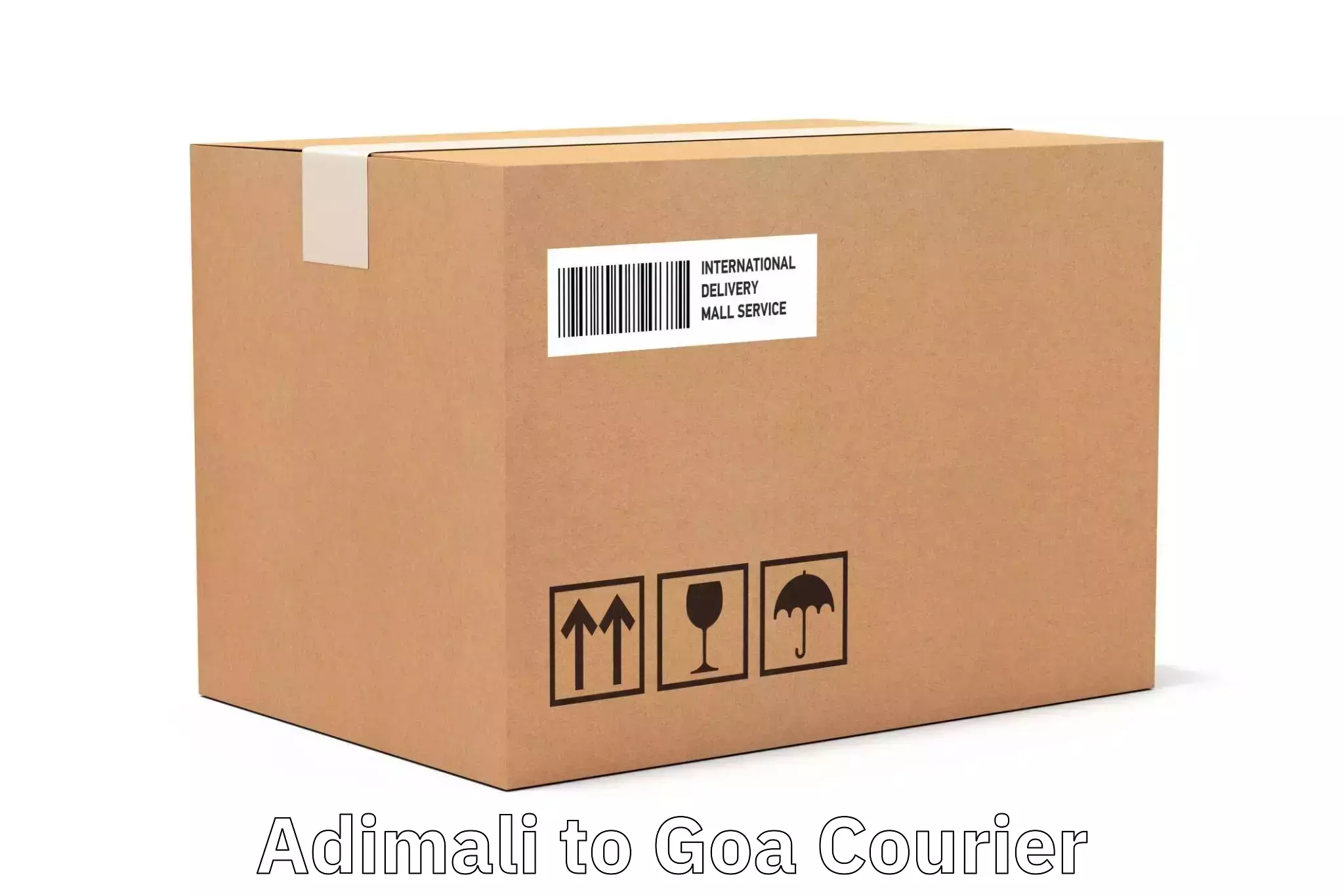 Rapid shipping services Adimali to South Goa