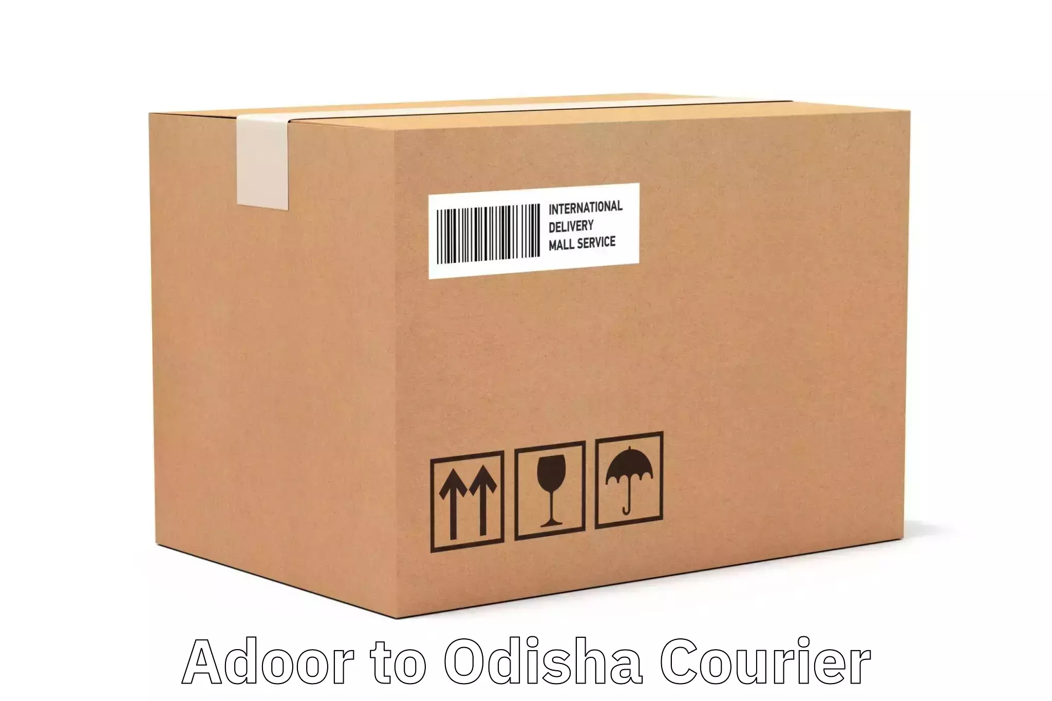 Cargo courier service in Adoor to Khordha