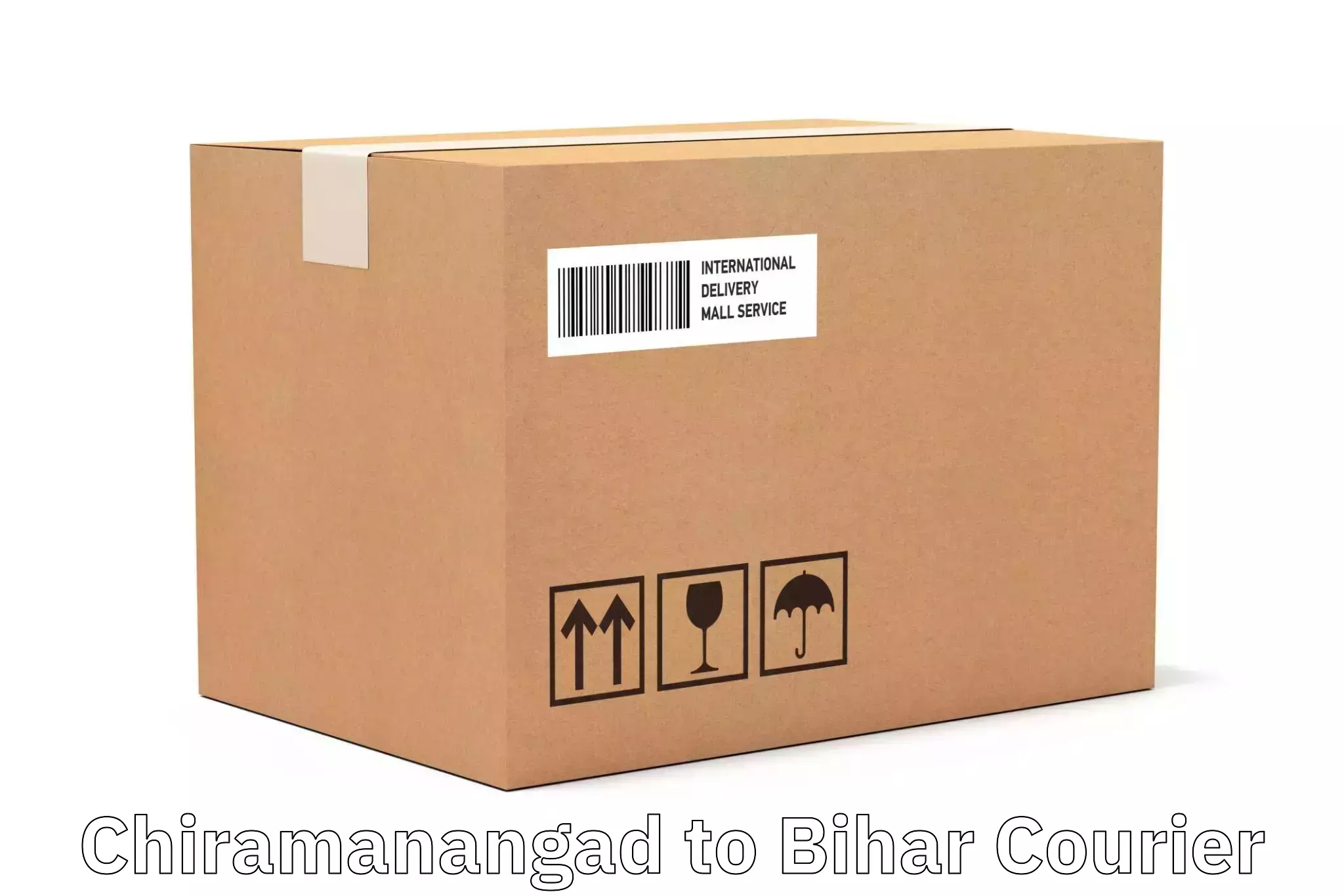 Easy access courier services Chiramanangad to Katoria