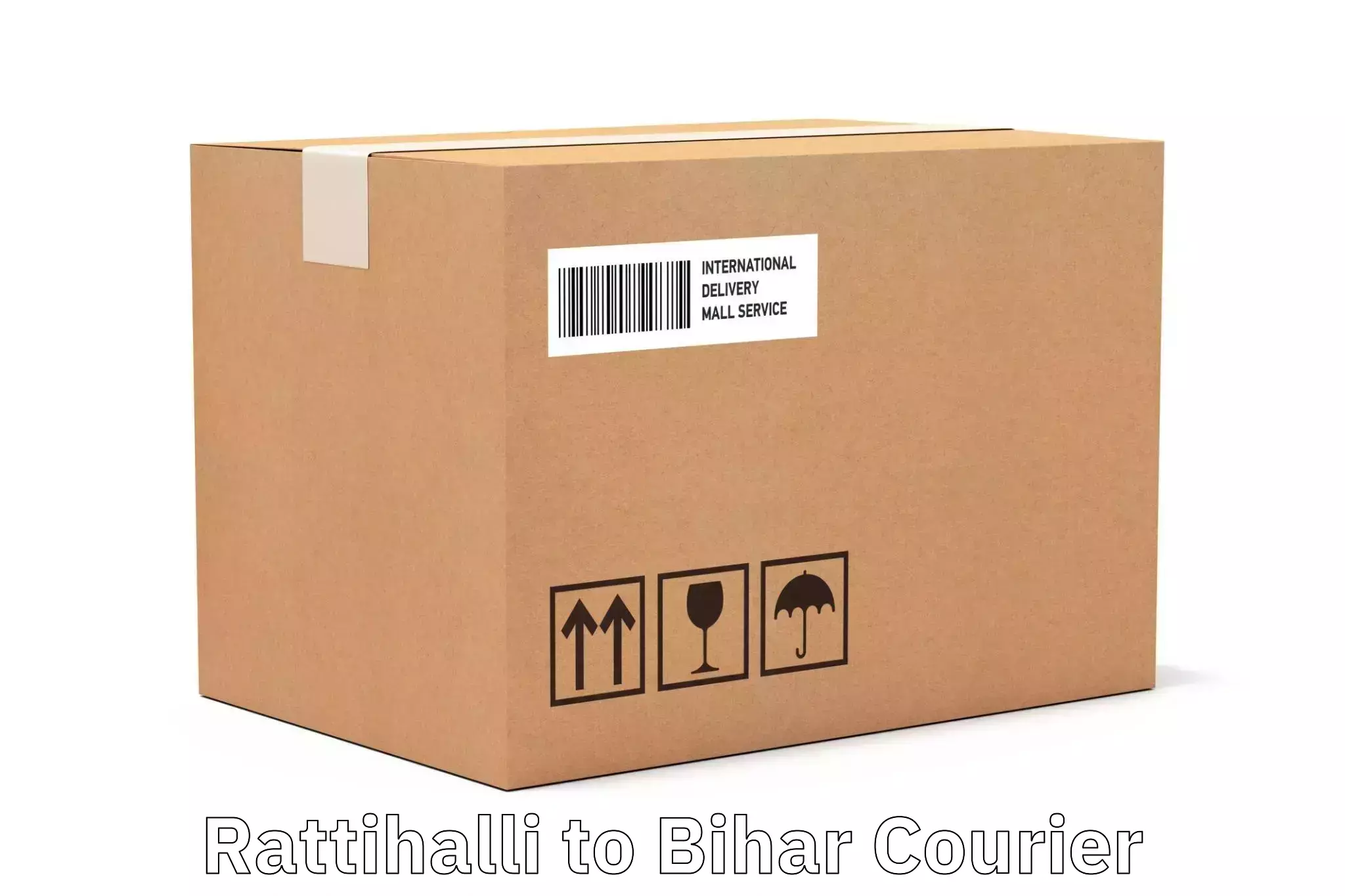 Automated shipping processes Rattihalli to Raxaul