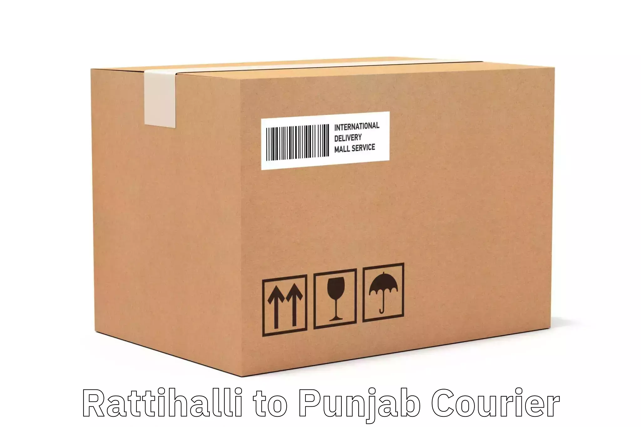 Cost-effective courier options Rattihalli to Sirhind Fatehgarh