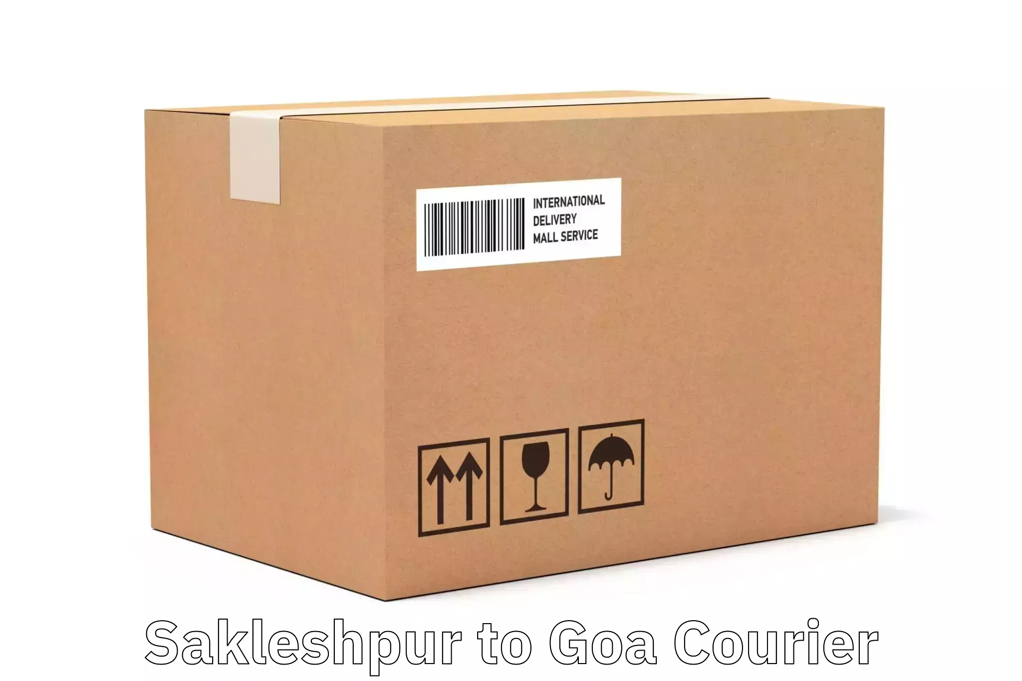 Punctual parcel services Sakleshpur to Goa University