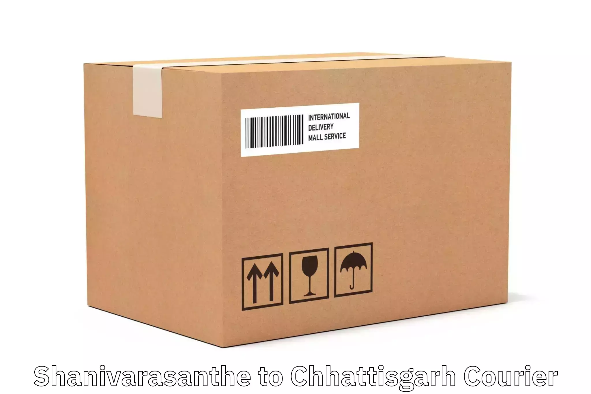 Secure shipping methods Shanivarasanthe to IIT Bhilai