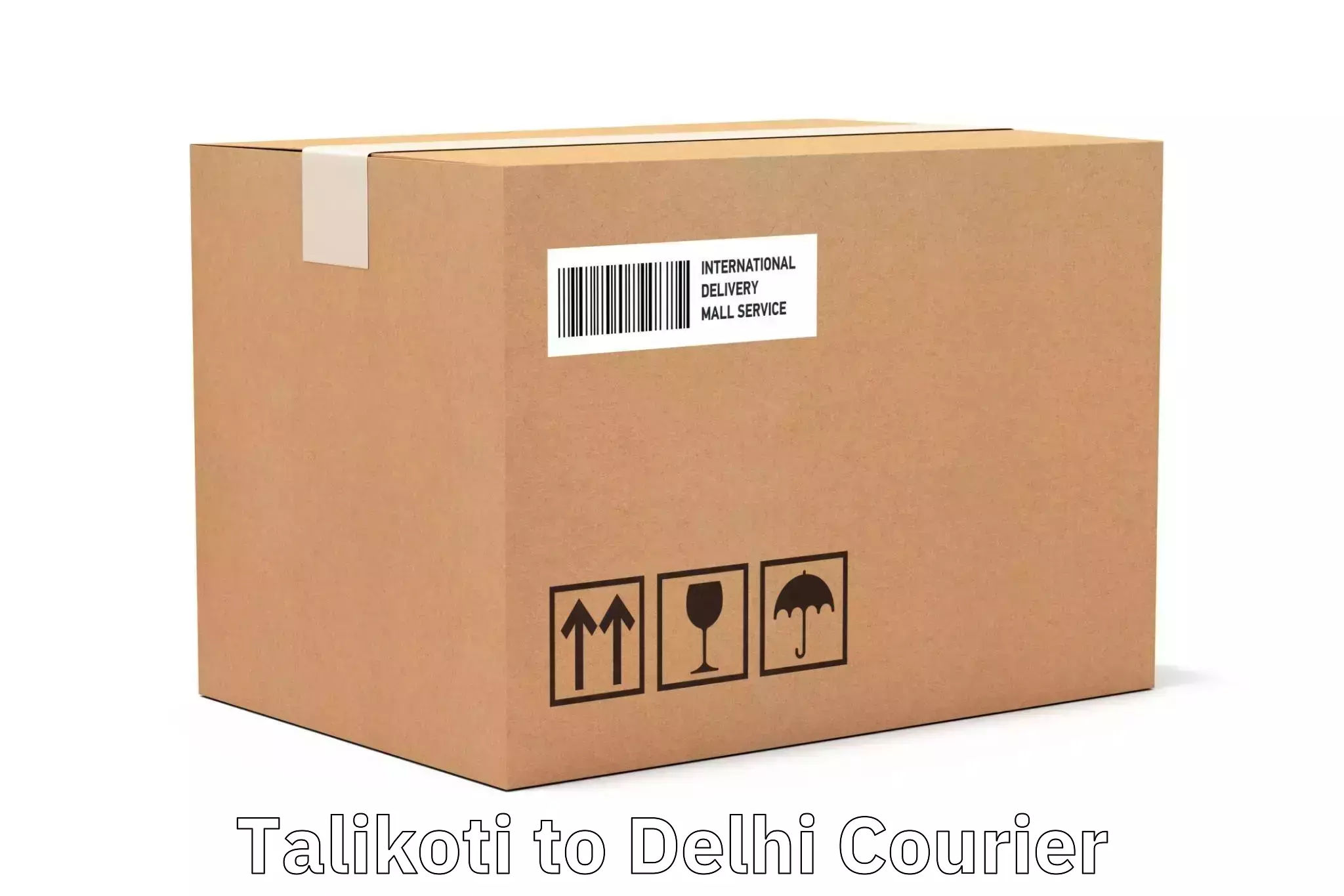 Domestic delivery options Talikoti to Burari