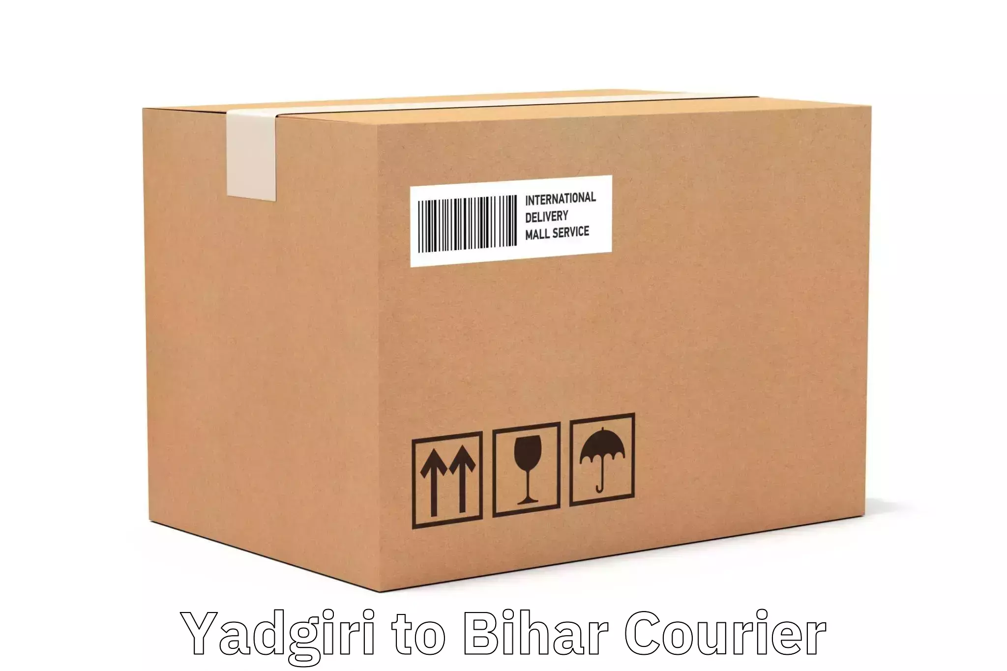 Versatile courier options Yadgiri to Sikandara Jamui