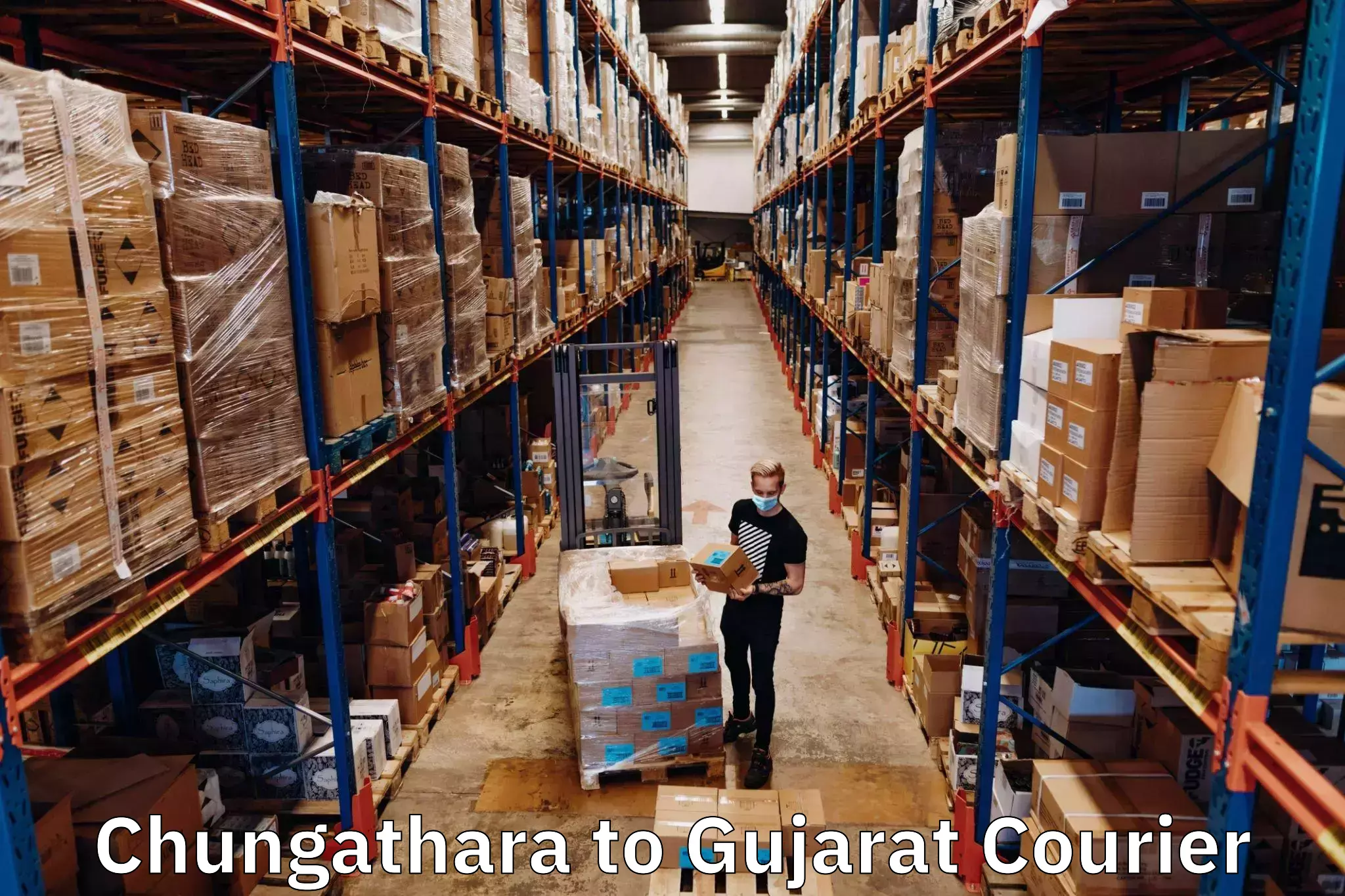 Custom courier packages Chungathara to Upleta