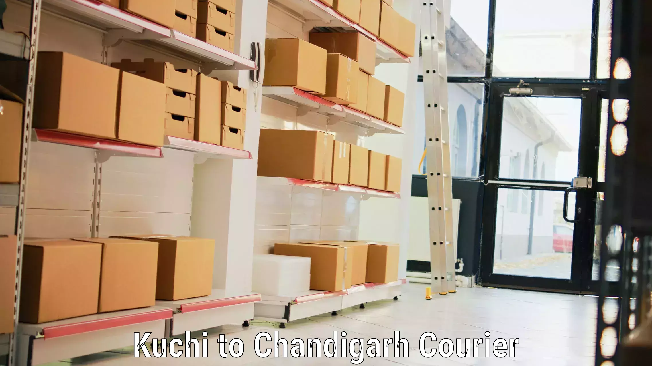 Premium luggage courier Kuchi to Chandigarh