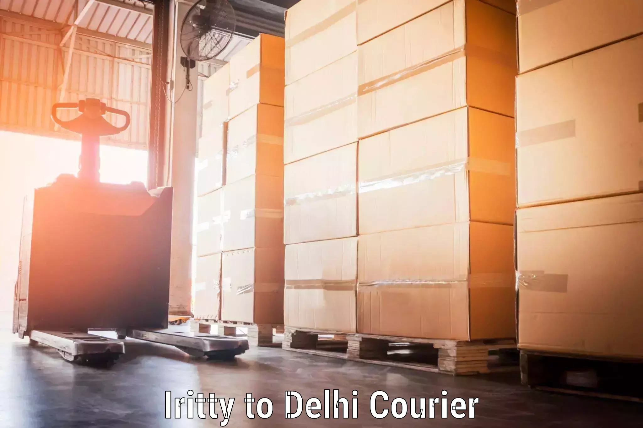 Luggage shipping estimate Iritty to Jamia Millia Islamia New Delhi