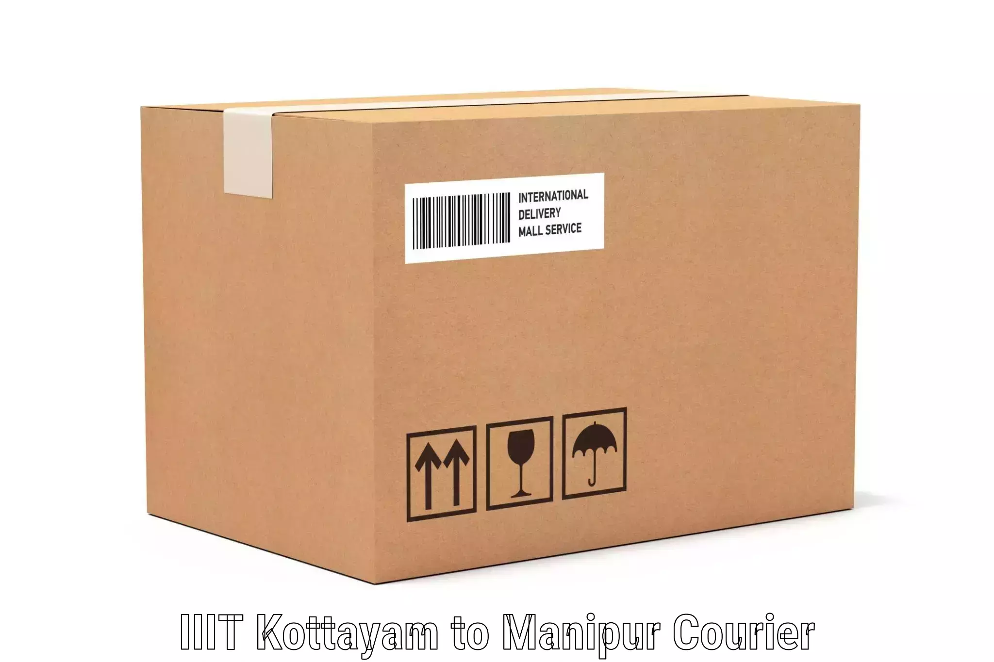Luggage shipping management IIIT Kottayam to Thoubal