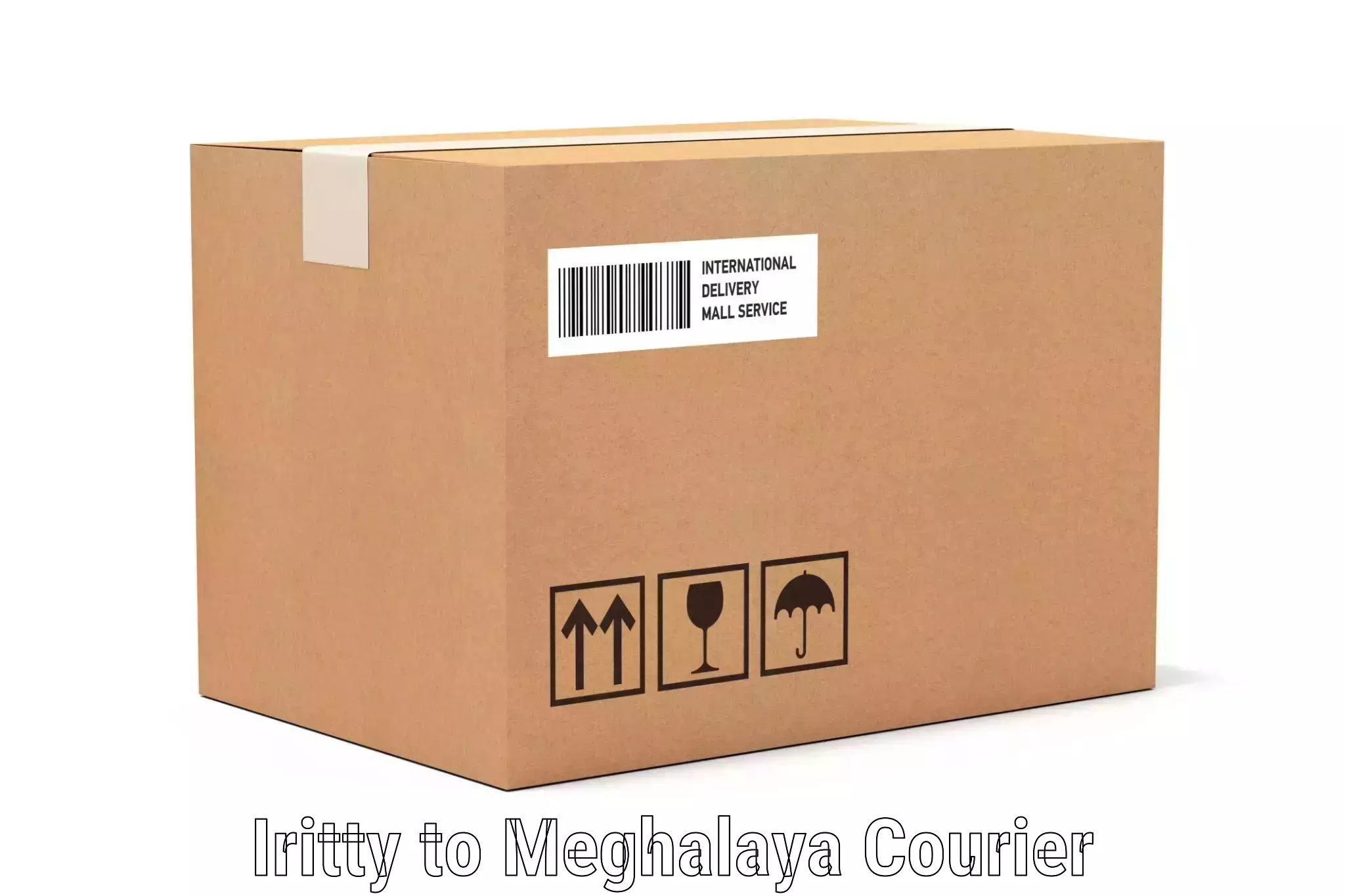 Affordable luggage shipping Iritty to NIT Meghalaya