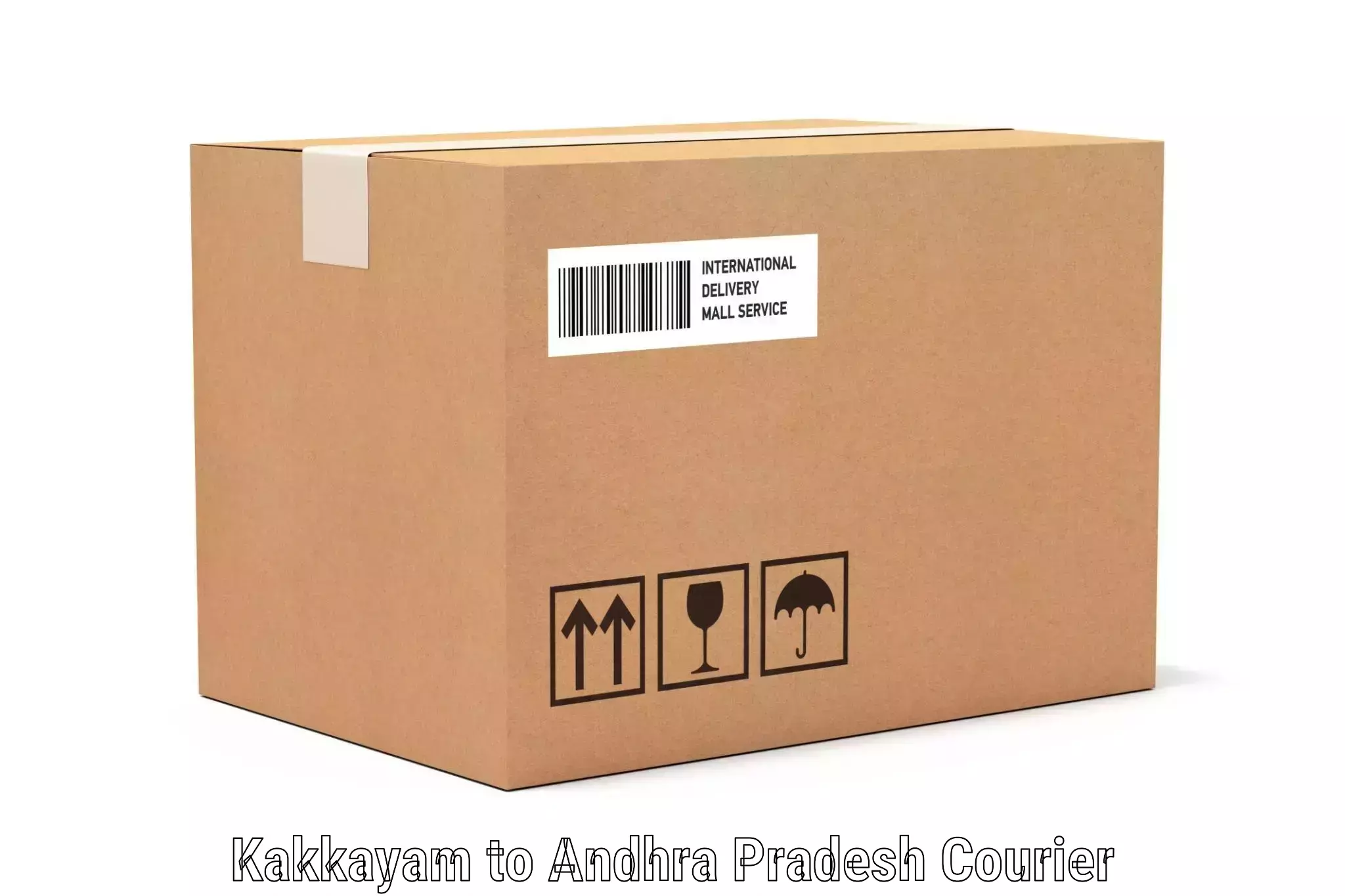 Baggage shipping optimization Kakkayam to Sullurupeta