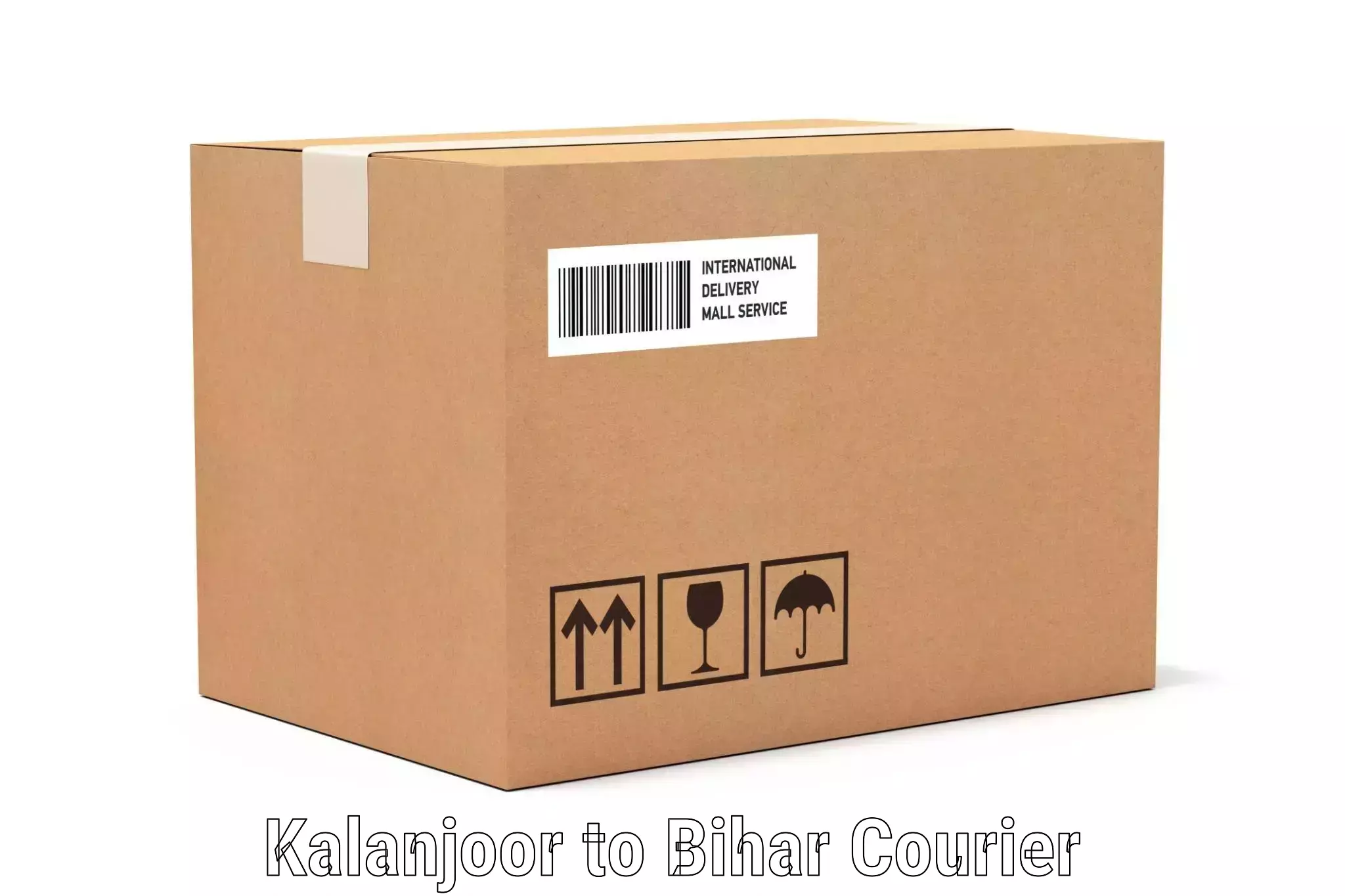 Baggage courier operations Kalanjoor to Rajpur