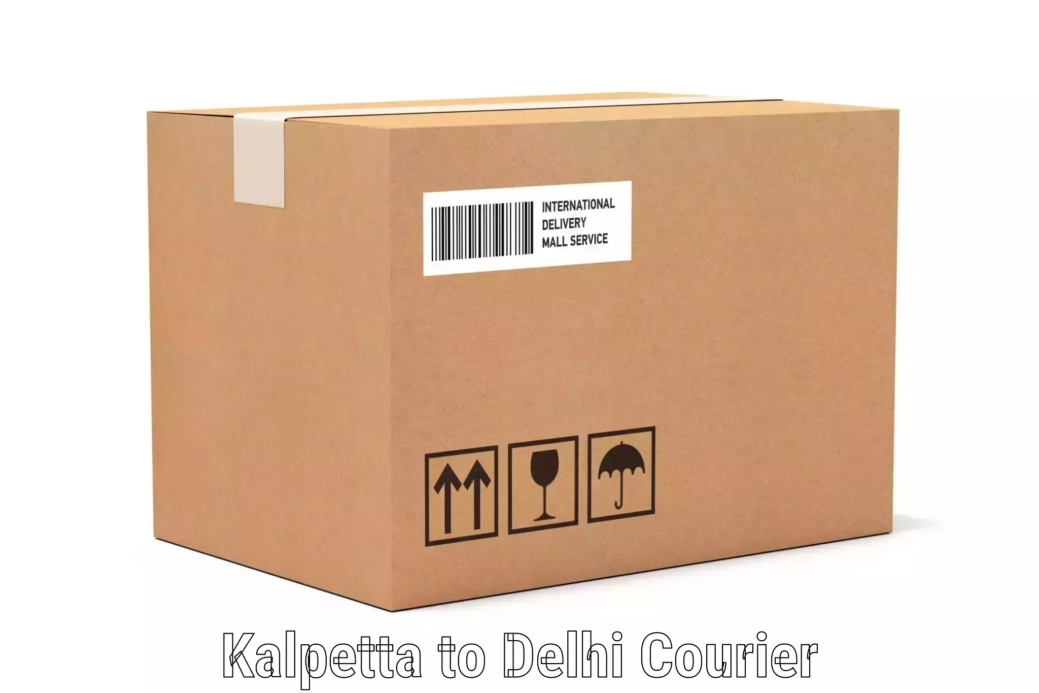 Affordable luggage shipping in Kalpetta to East Delhi