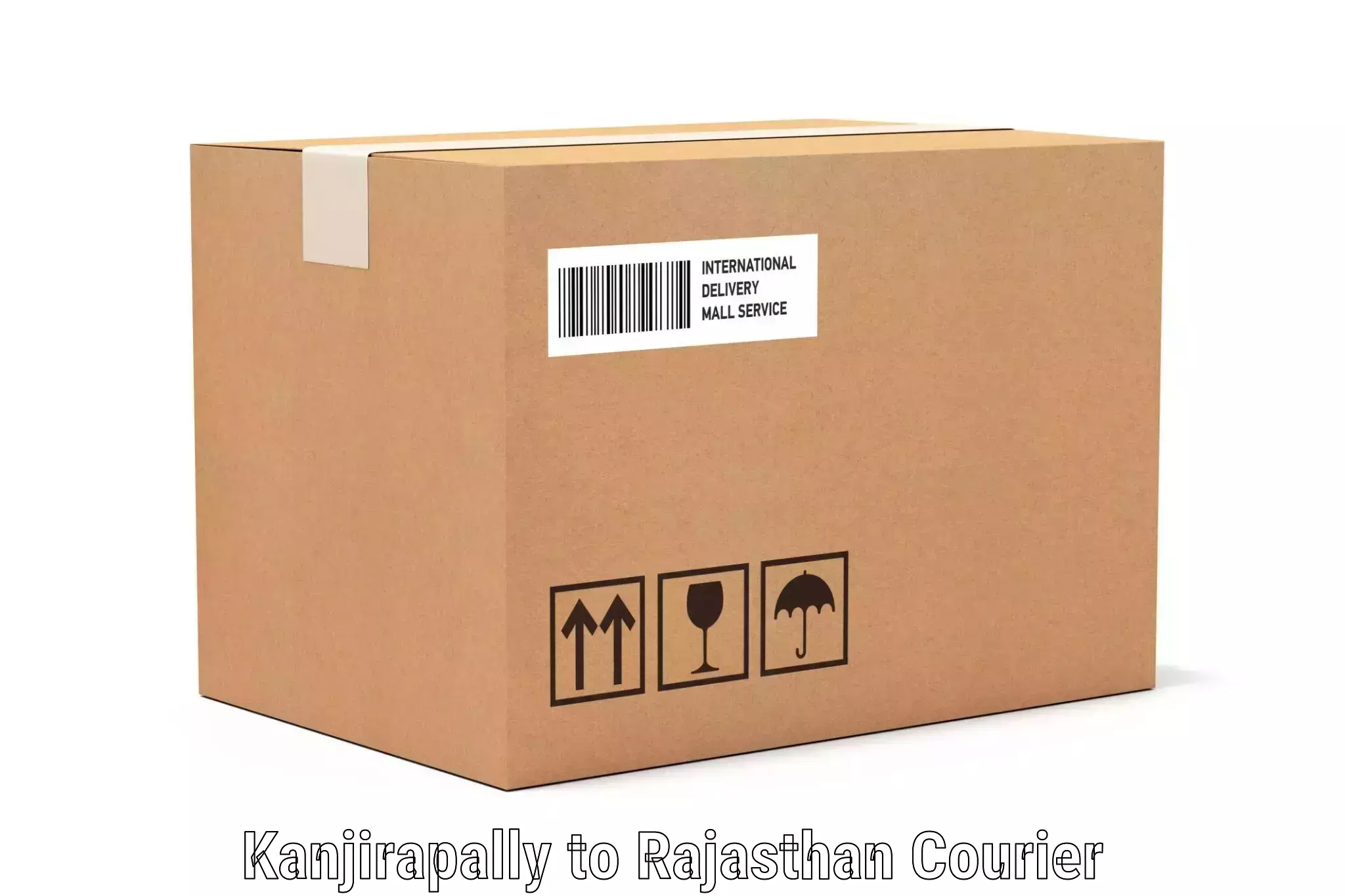 Baggage delivery estimate Kanjirapally to Phulera
