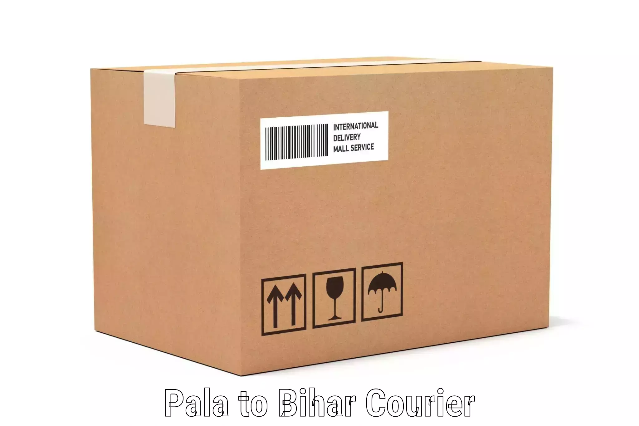Comprehensive baggage courier Pala to Kudra