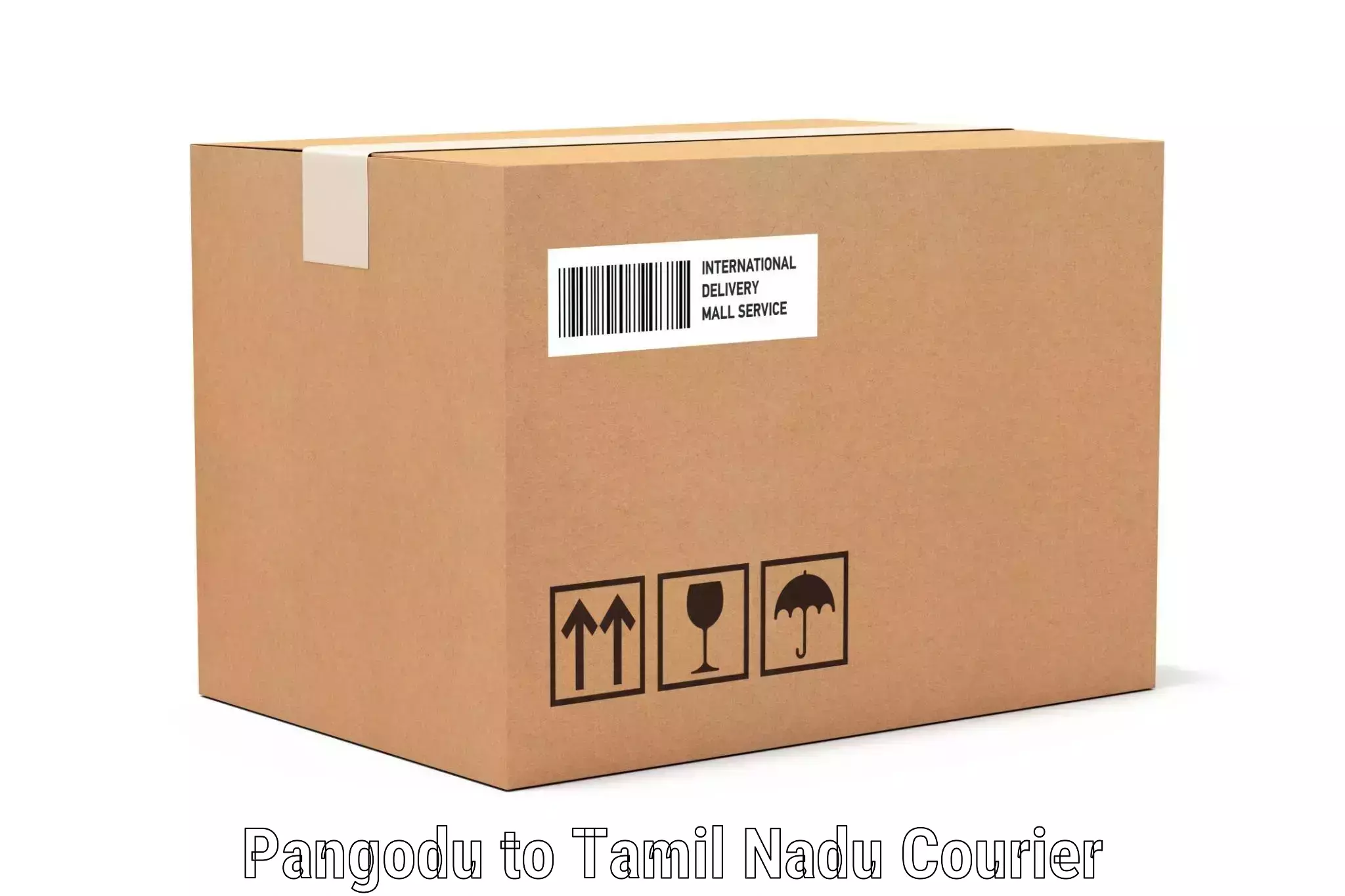Affordable luggage courier Pangodu to Cumbum