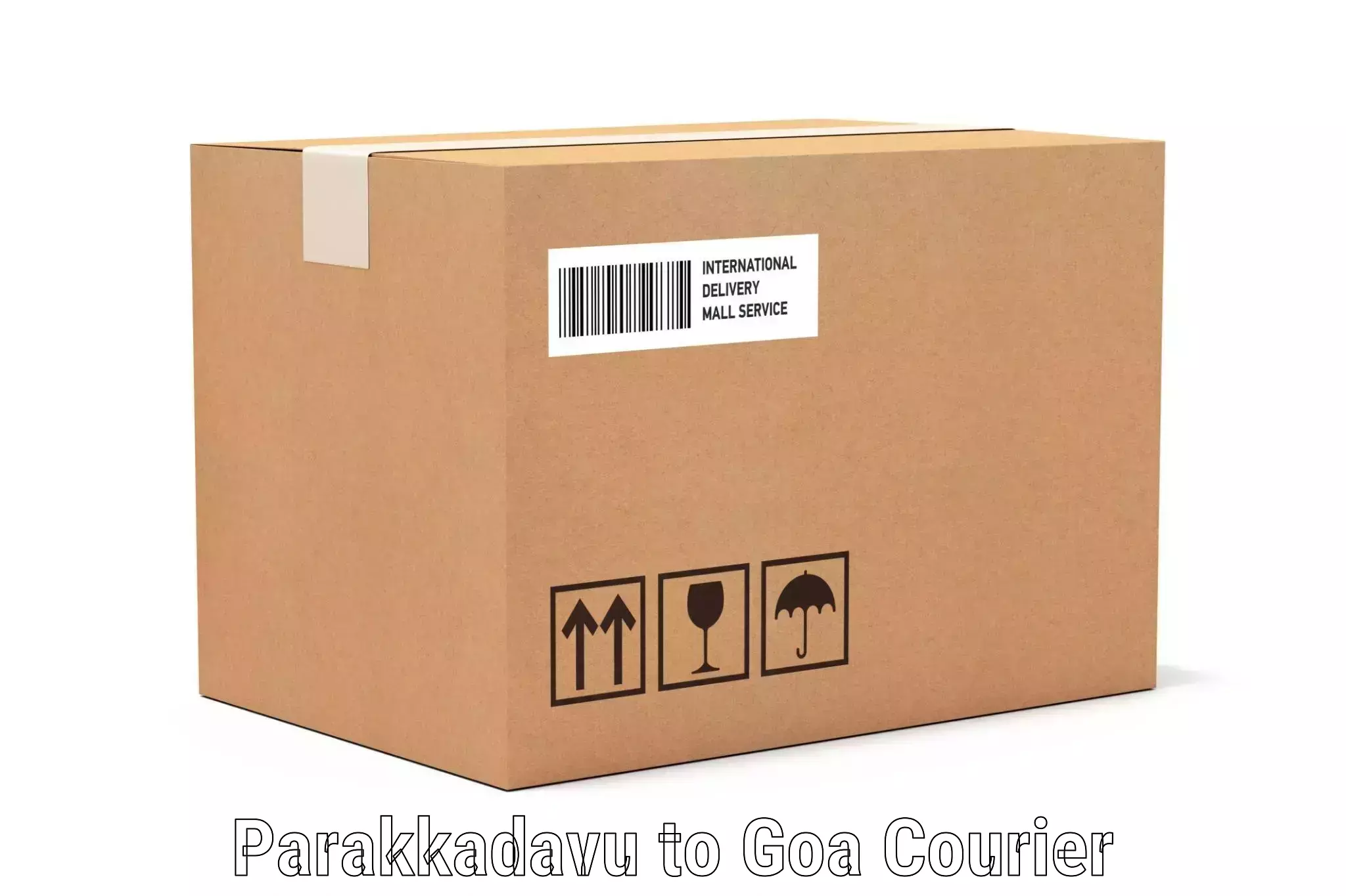 Light baggage courier Parakkadavu to Goa