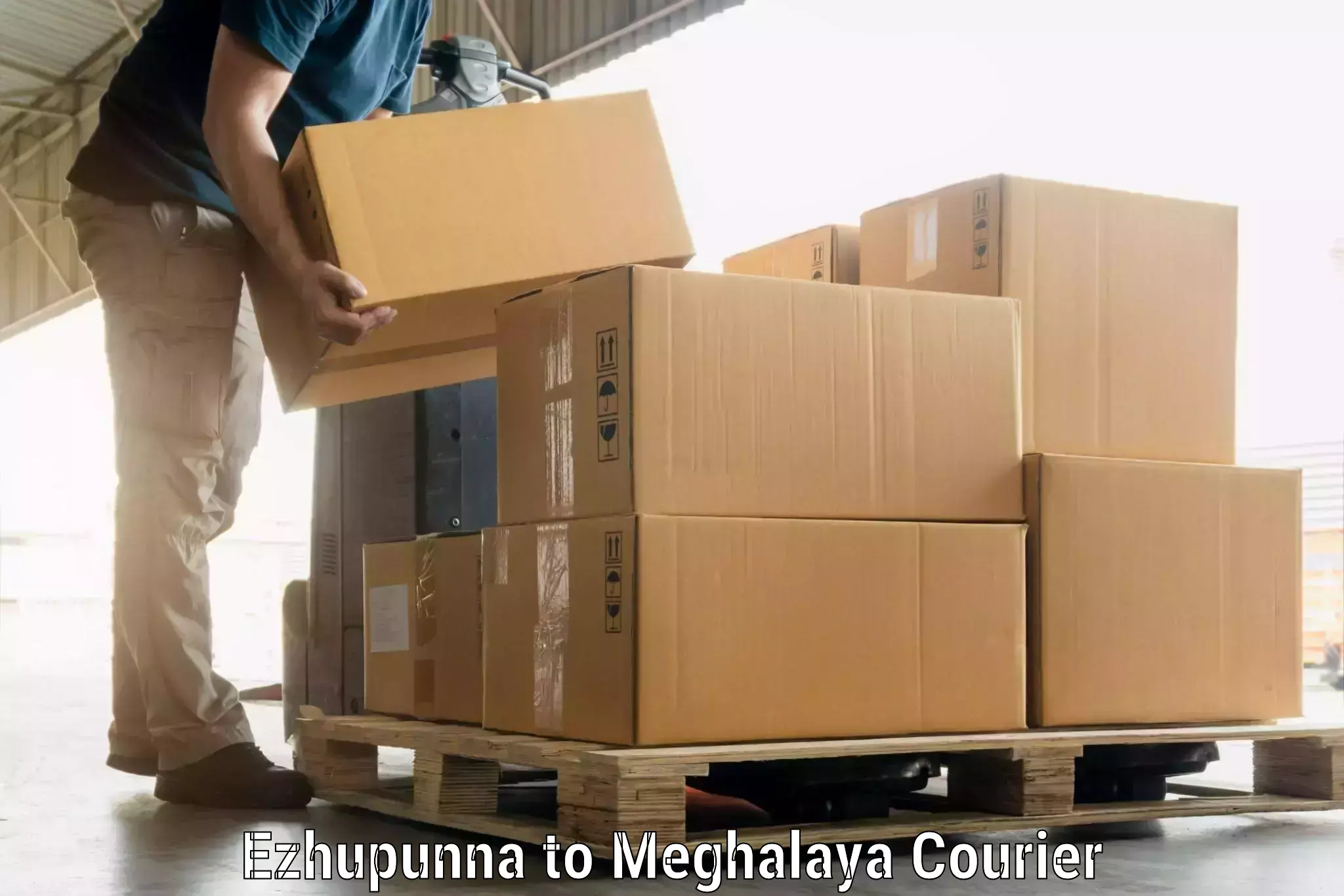Holiday baggage shipping Ezhupunna to Khliehriat