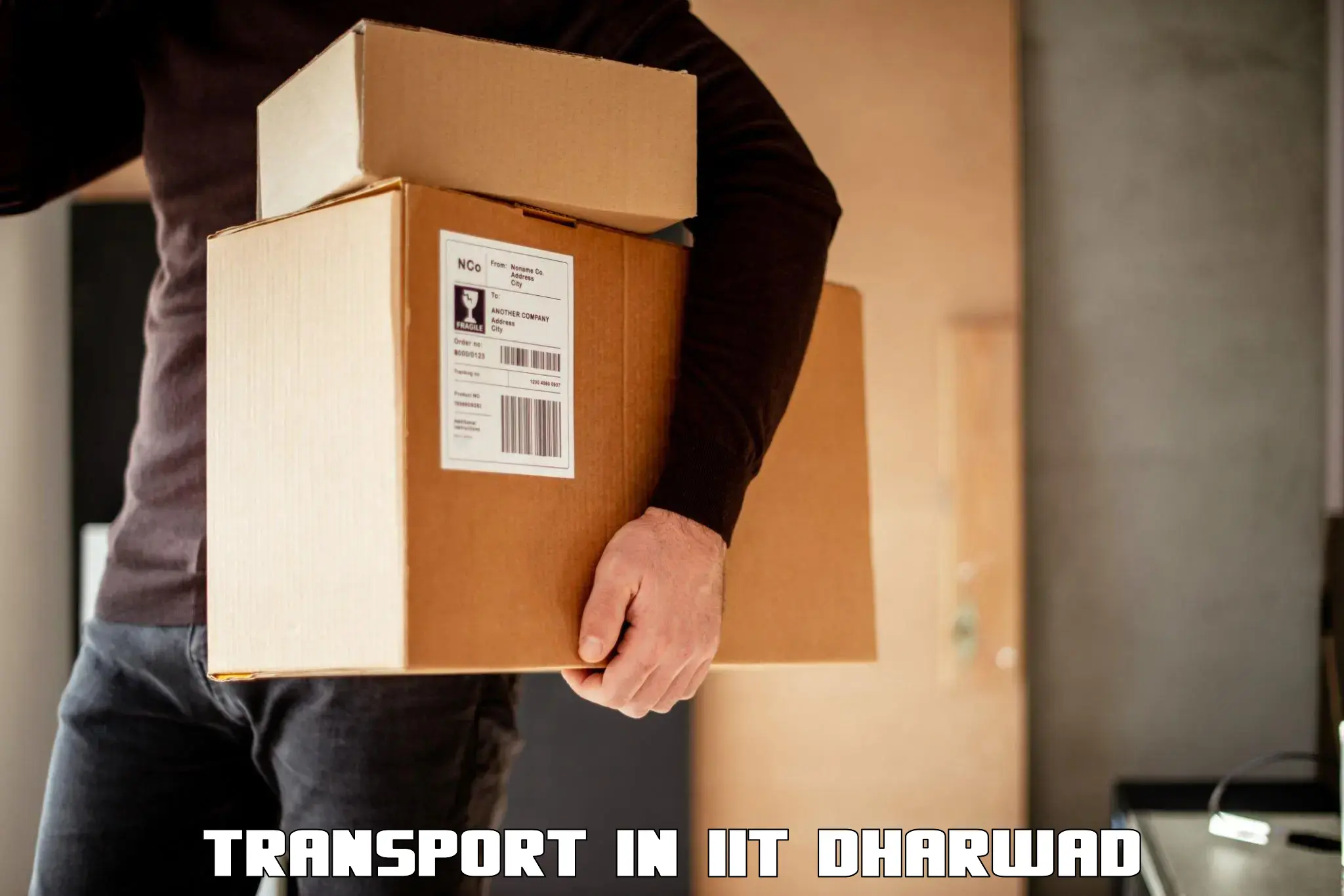 Daily parcel service transport in IIT Dharwad