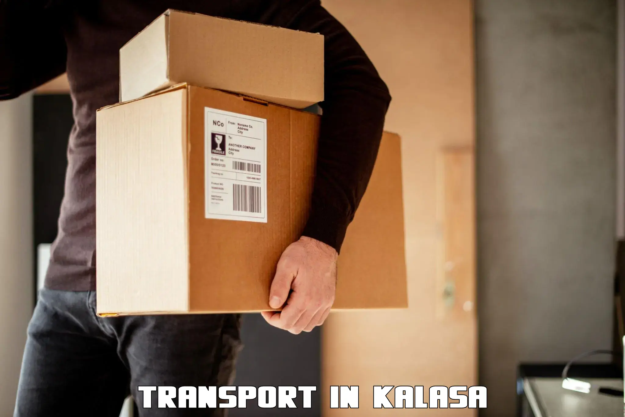 Intercity goods transport in Kalasa