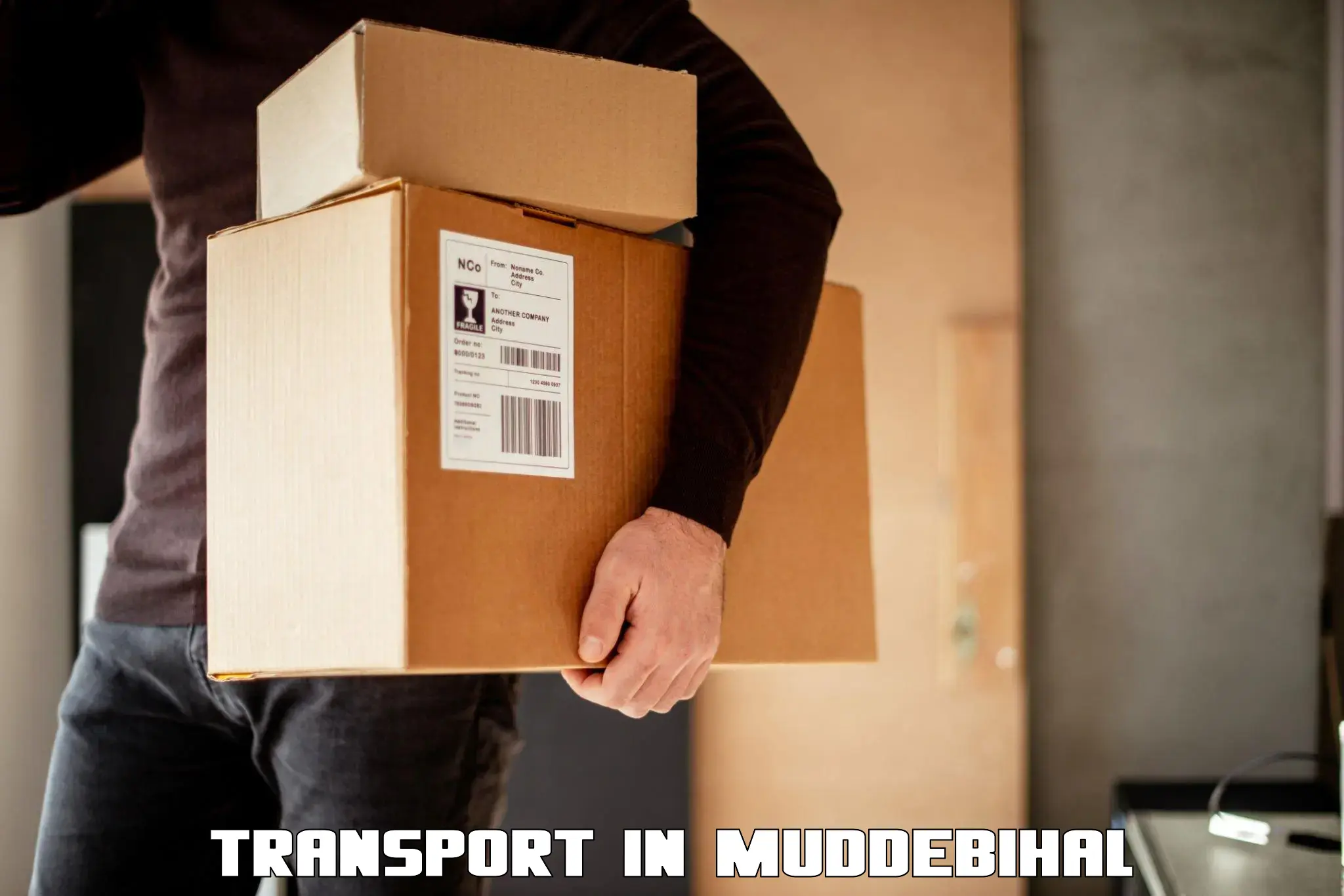 Two wheeler parcel service in Muddebihal