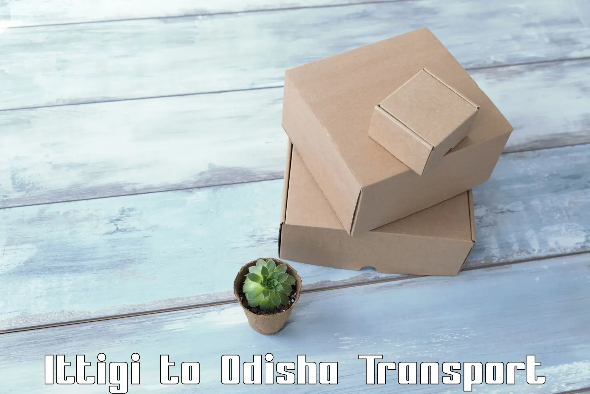 Vehicle courier services Ittigi to Asika