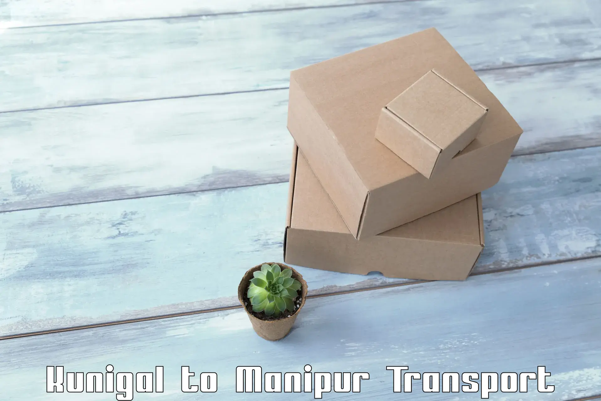 Scooty parcel Kunigal to Kangpokpi