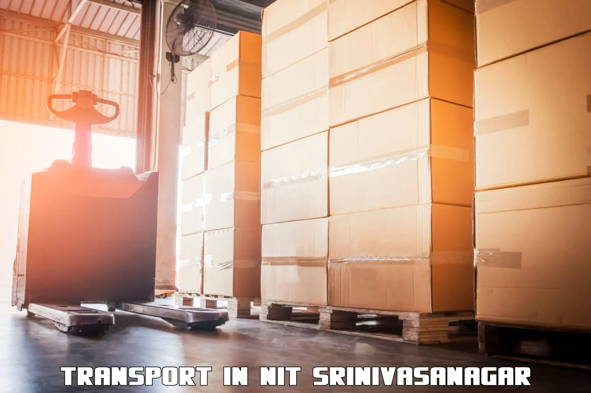 Material transport services in NIT Srinivasanagar