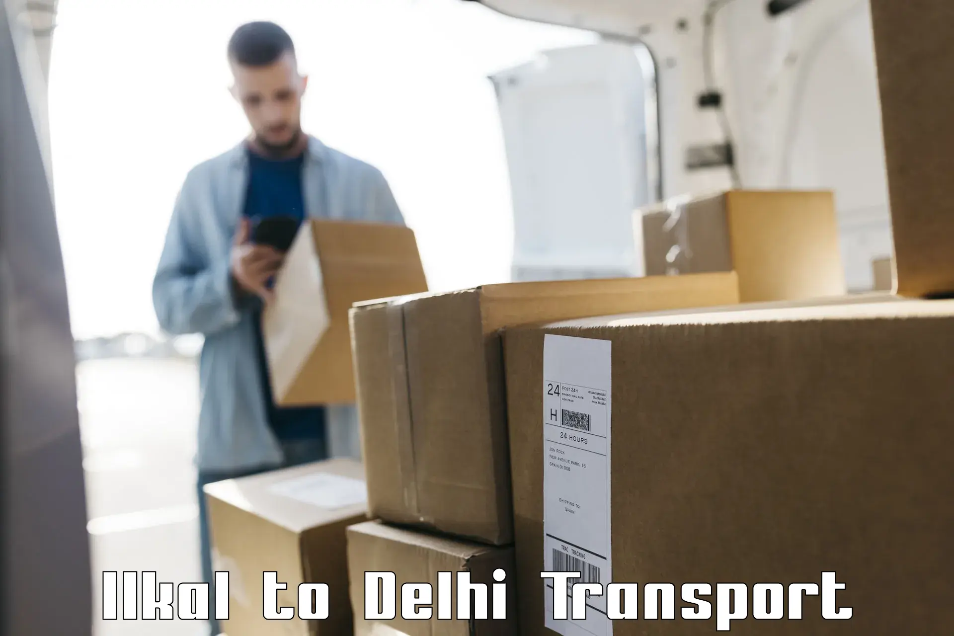 Delivery service Ilkal to Delhi