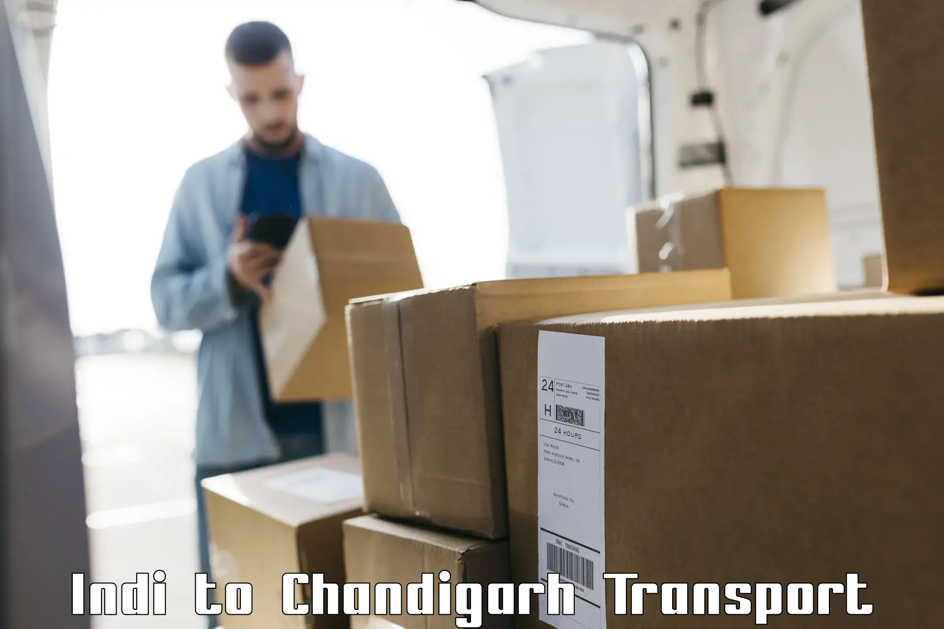 Pick up transport service Indi to Panjab University Chandigarh