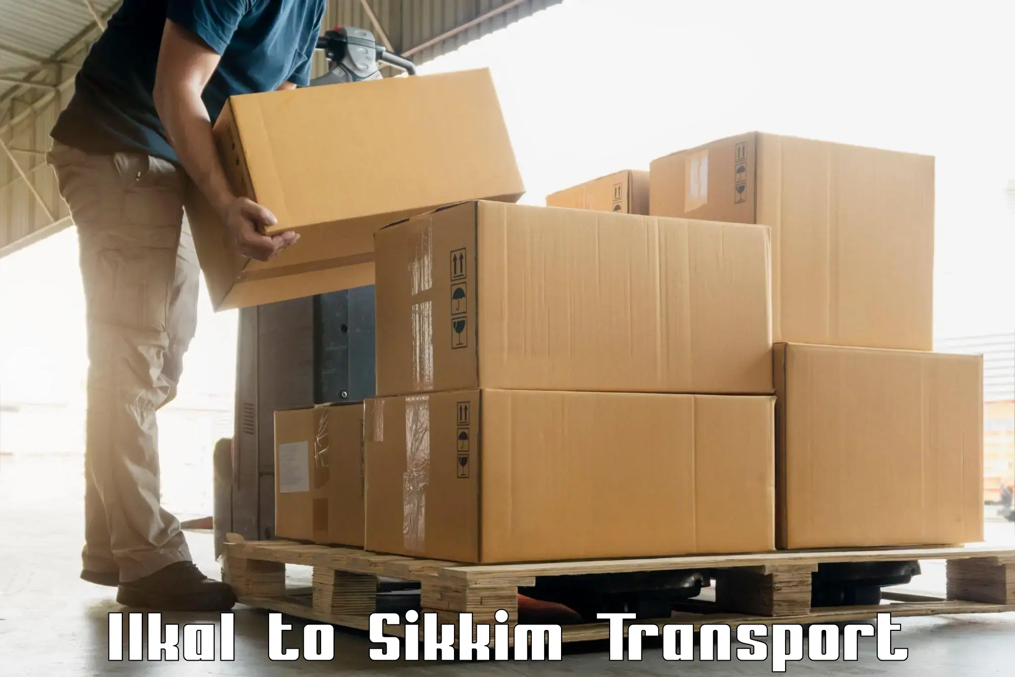 Material transport services Ilkal to Sikkim