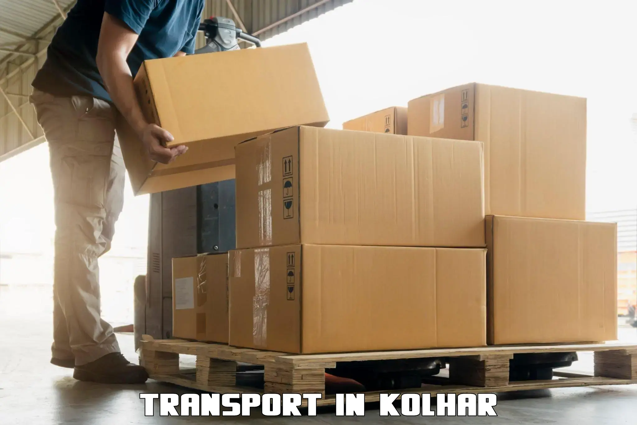 Domestic goods transportation services in Kolhar
