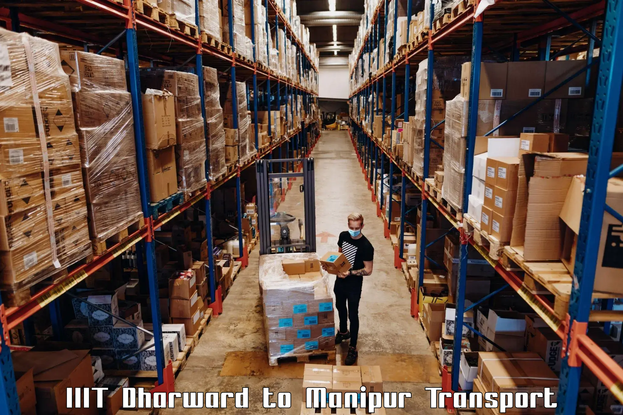 International cargo transportation services IIIT Dharward to Tadubi