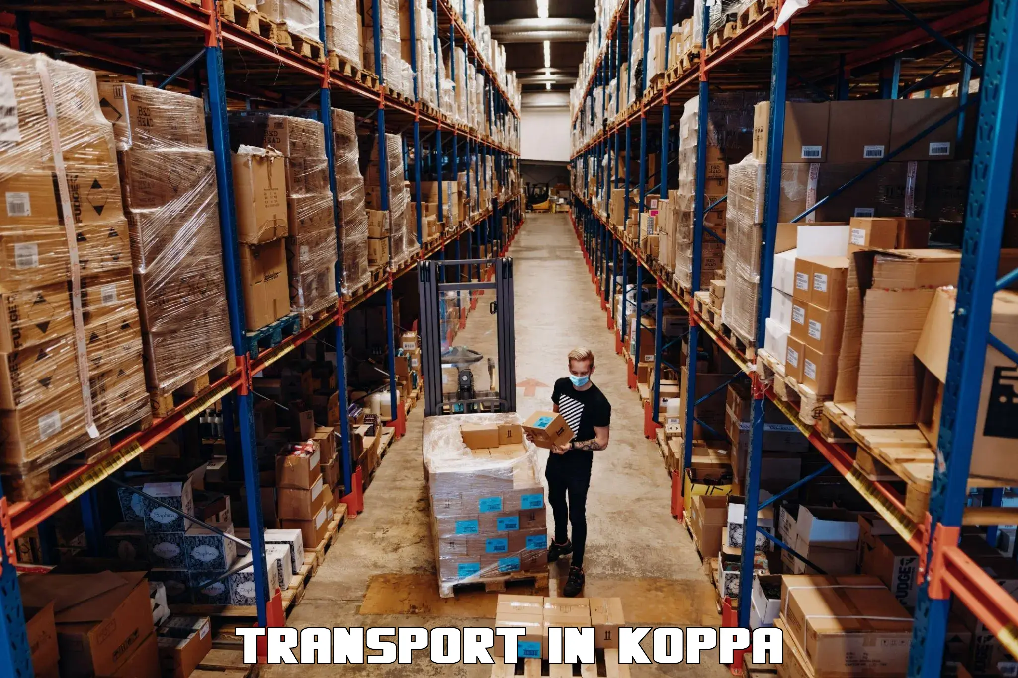 Furniture transport service in Koppa
